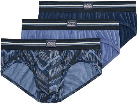 Jockey Men S Underwear Usa Originals Cotton Stretch Brief Pack At