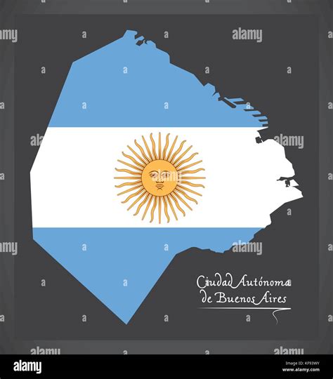 Ciudad Autonoma De Buenos Aires Map Of Argentina With Argentinian