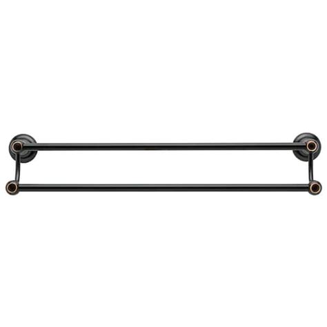 Delta Porter 24 In Double Towel Bar In Oil Rubbed Bronze Shopping Now