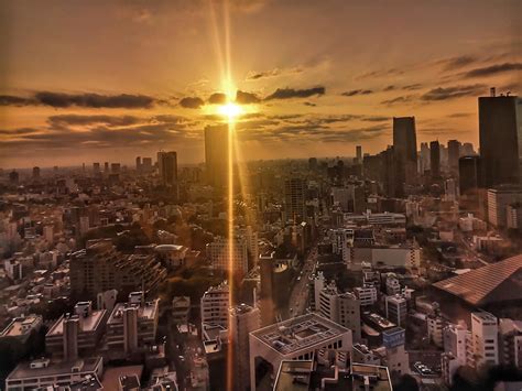 Sunset Viewing From Tokyo Tower Rjapanpics