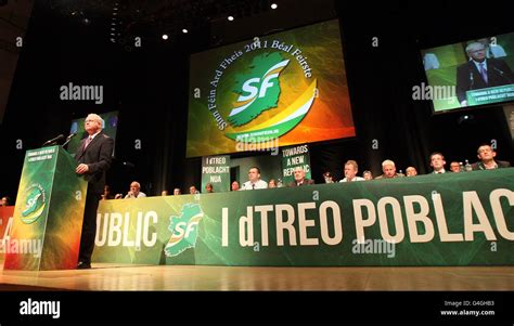 Sinn Fein Party Conference Stock Photo Alamy