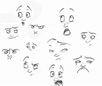 Expressions Facial Drawing Face Faces Easy Doodle