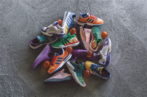 The characters are presumably chosen to drop together to replicate. Detailed Look at the Entire 'Dragon Ball Z' adidas Sneaker Collection - WearTesters