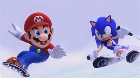 Mario And Sonic At The Sochi 2014 Olympic Winter Games Opening Cutscene