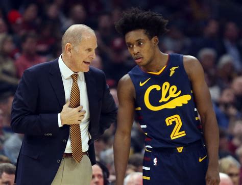 Cleveland Cavaliers Coach John Beilein Chats With Philadelphia’s Brett Brown About How To Get