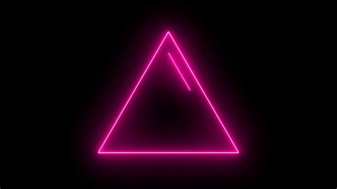 Abstract Background With Neon Light Triangle Stock Footage Sbv 332554665 Storyblocks