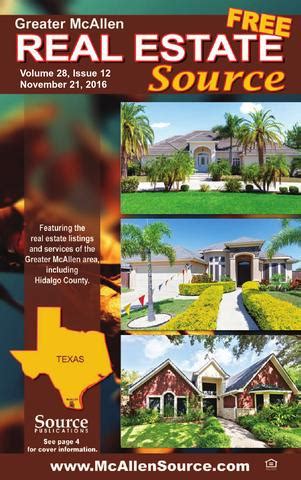 McAllen Real Estate Source Volume 28, Issue 12 by Source ...
