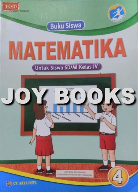 Jual Buku Matematika Kelas 4 Sd Buku Matematika Arya Duta Di Lapak