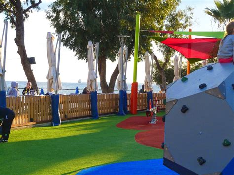 Kids Have Fun In Cyprus Dasoudi Playground By The Sea Limassol