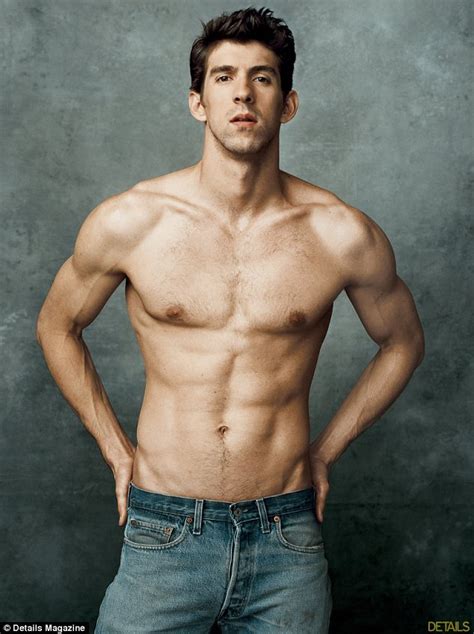 Michael Phelps Strips Down To Show Off His Swimmers Body As He Gets