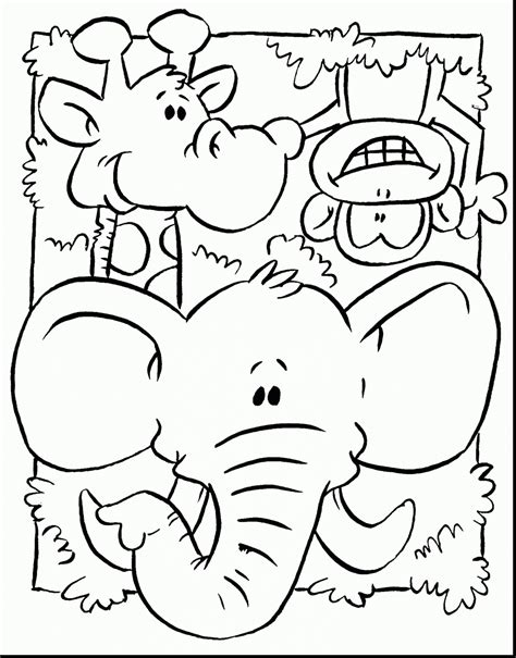 Kids trace the word at the bottom. Animal Coloring Pages - Best Coloring Pages For Kids