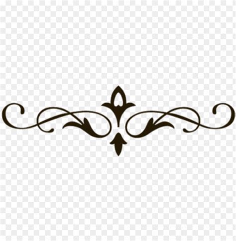 Decorative Line Clipart Fancy Lines Png Image With Transparent