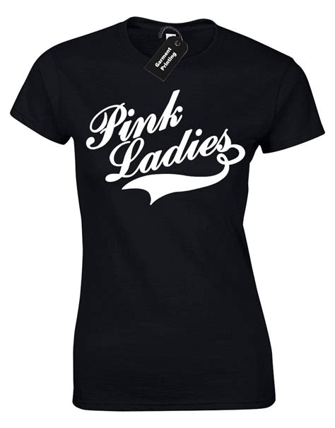 pink ladies ladies t shirt womens grease t birds fancy dress etsy