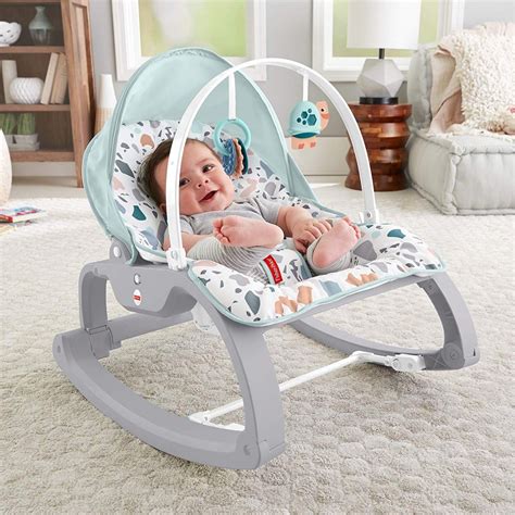 Fisher Price Deluxe Infant To Toddler Rocker Multi Coloured Gmd21