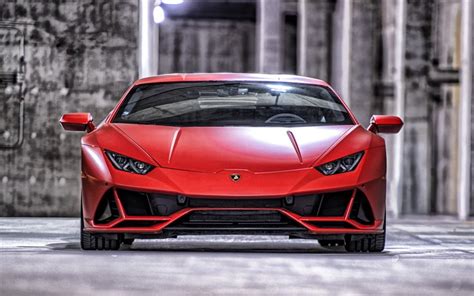 Descargar Fondos De Pantalla Lamborghini Huracan Evo 2020 Vista De