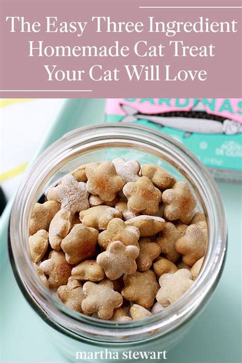 Learn How To Make Homemade Cat Treats With Three Easy Ingredients