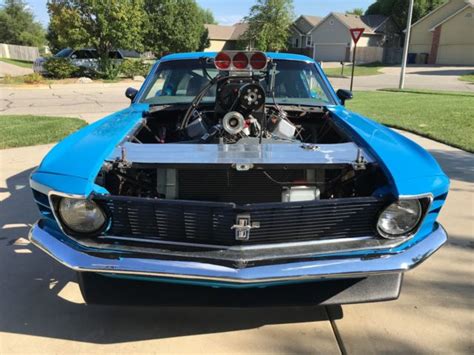 1969 Ford Mustang Fastback Modified Drag Bds Blower 1000hp Turbo 400