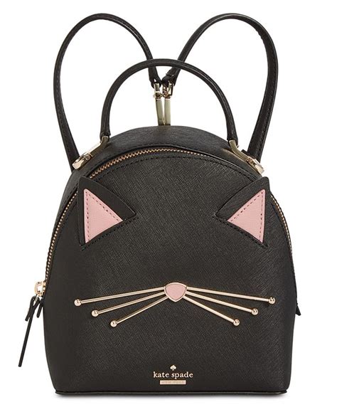 Kate Spade New York Cats Meow Cat Binx Mini Backpack And Reviews