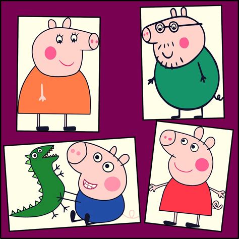 Peppa Pig Design Files Peppa Pig Designs For The Cricut And Etsy