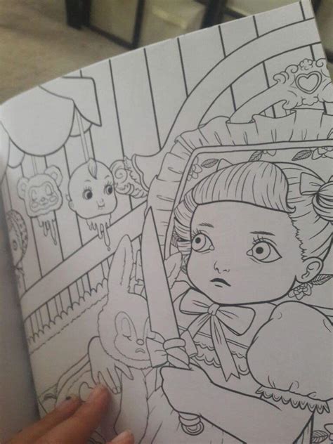 Printable Melanie Martinez Coloring Book Pages