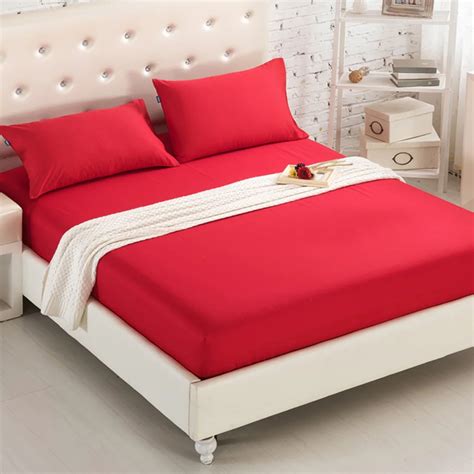 2 Sizes Solid Color Mattress Cover Cotton Mattress Protector Bed Bug Proof Dust Mite Mattress