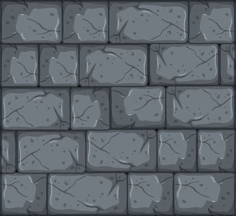 Stone Tiles Texture In Cartoon Style 3678912 Vector Art At Vecteezy