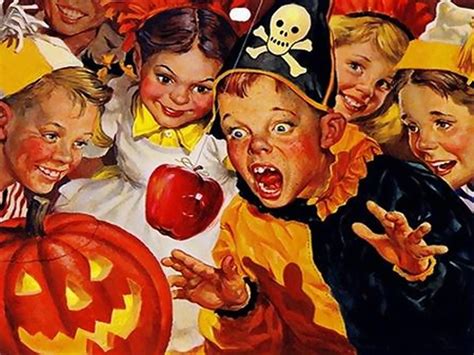 Vintage Halloween Computer Wallpapers Top Free Vintage Halloween