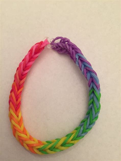 How To Make A Rubber Band Bracelet With No Loom 4 Steps
