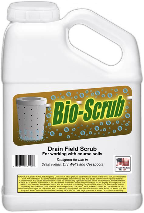 One Gallon Of Bio Scrub Drain Field Scrub Septic Drainer