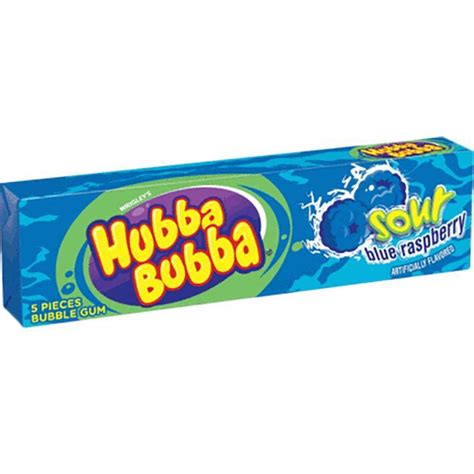 Hubba Bubba Max Sour Blue Raspberry Economy Candy