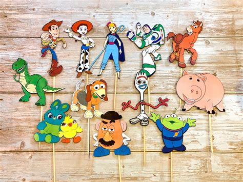 Toy Story Centerpiece Toppers Toy Story Big Cake Toppers Etsy