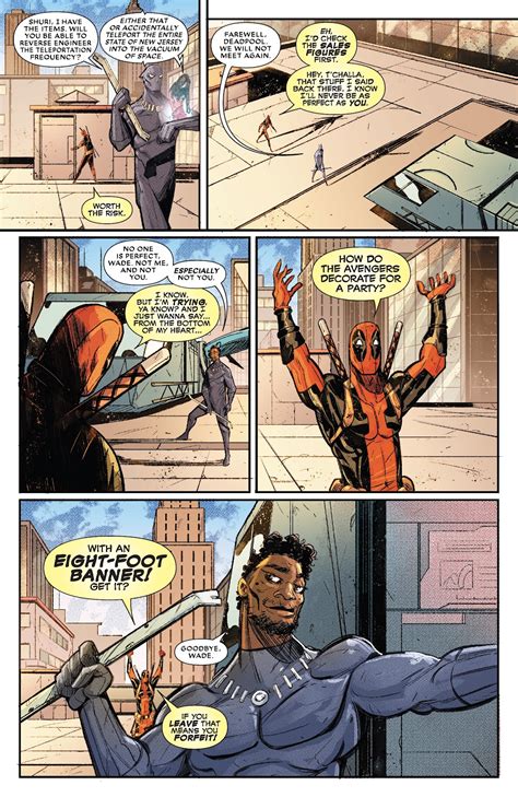 Read Online Black Panther Vs Deadpool Comic Issue 5