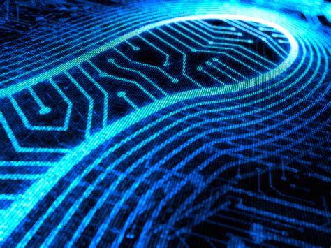 Your implicit footprint and your explicit footprint. An Abstract Image Of A Digital Footprint Stock Photo ...