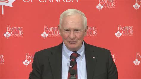 David Johnston Governor General Of Canada The Empire Club Of Canada