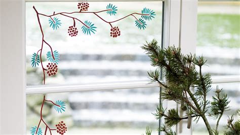Möchtet ihr euer fenster weihnachtlich gestalten? Fensterbilder im Winter - Ideen - edding
