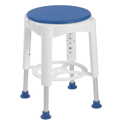 Deluxe Swivel Shower Stool With Padded Seat Elite Care Direct