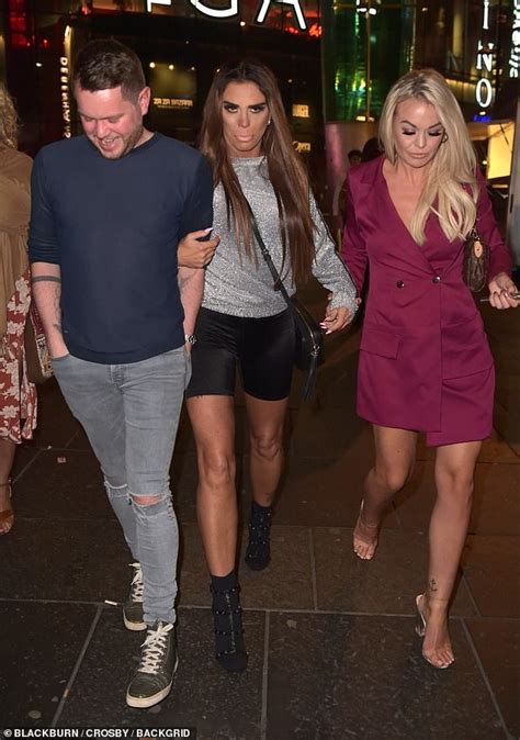katie price appears worse for wear on wild night out with chloe ferry hot lifestyle news