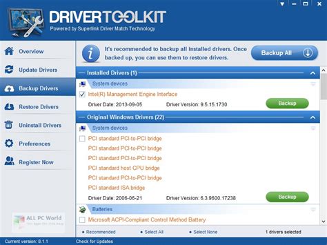 Megaify Driver Toolkit 85 Free Download Allpcworld