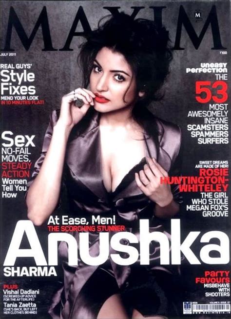Anushka Sharma Gets Racy In Bed On The Cover Of Maxim Missmalini