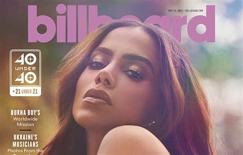 Anitta Shines In Silver Sequin Dress And Boots For Billboard Cover