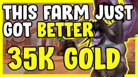 Wow Gold Farming Guide 35k Gold Per Hour This Farm Just Got Better In Shadowlands Youtube