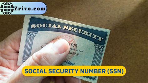 Social Security Number Ssn