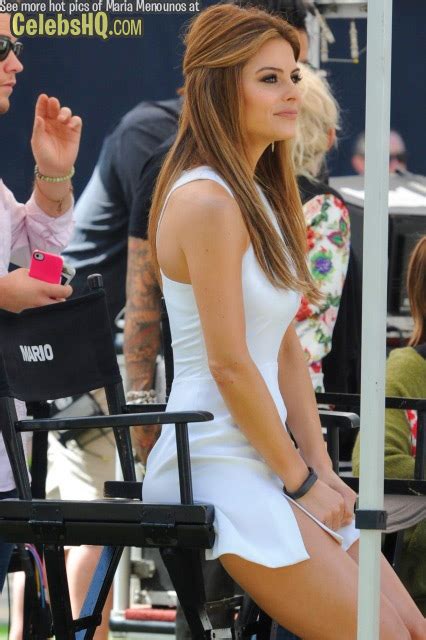 [exclusive ] maria menounos extra set the grove los angeles see inside