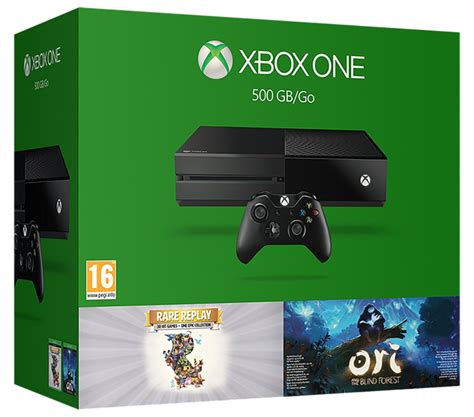 Xbox One 500gb With Ori And Rare Replay