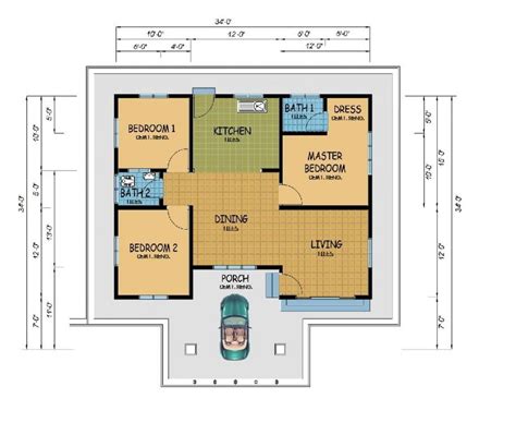 Contoh Pelan Rumah Kos Sederhana Plan Rumah House Floor Design