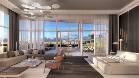 Four Bedroom Penthouse Atop The New Ritz Carlton Residences Miami