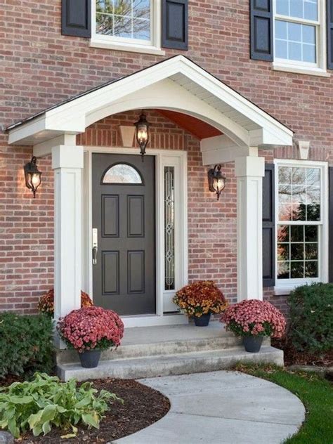 Beautiful Front Door Overhang Designs Ideas To Make Your Home Elegant