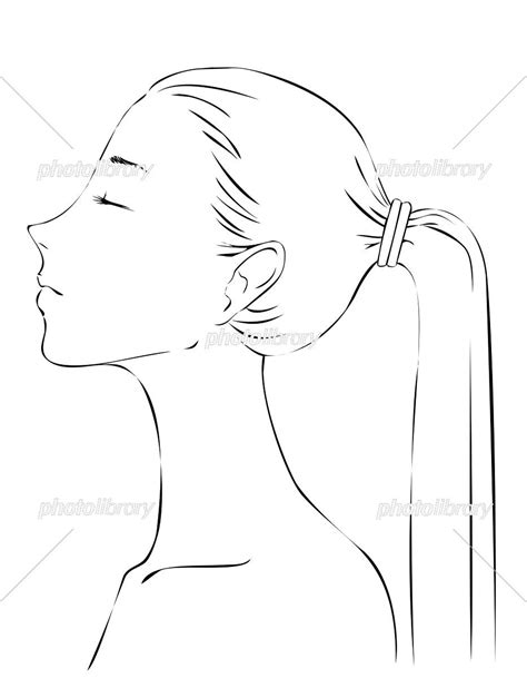 最も選択された 横顔 女性 イラスト 綺麗 230126 Saesipjostetl