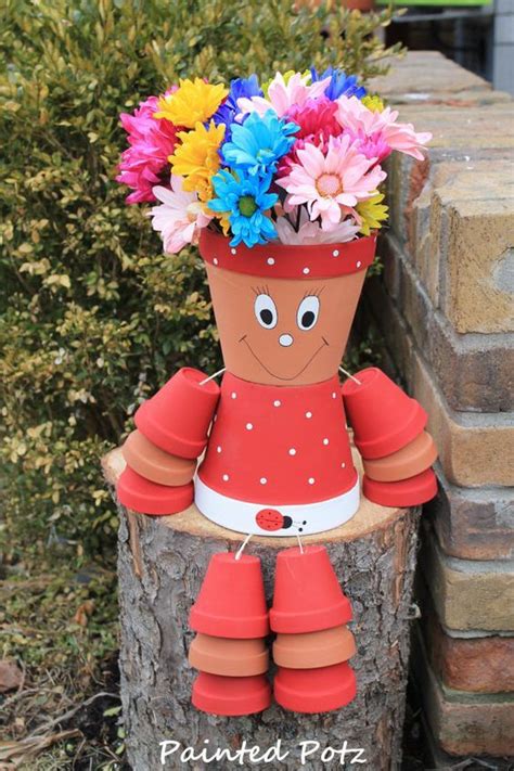 Amazing Diy Clay Pot People Learn How To Make Them The Art In Life Clay Flower Pots Clay