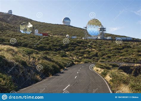 Astronomical Observatory La Palma Canary Isles Editorial Photo